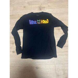 Boyz‎ N The Hood Black Long Sleeve Shirt Size M Mens NWA Ice Cube Cuba Gooding